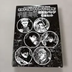 ジャンプGIGA 2026WINTER 付録　缶バッジセット　呪術廻戦