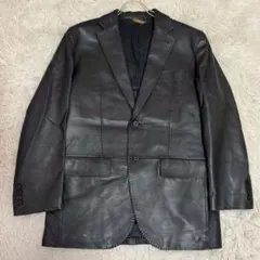 DURBAN レザージャケット ブラック L オシャレ カッコいい 大人のサムネイル