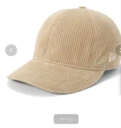 NEW ERA コーデュロイ キャップ ベージュのサムネイル