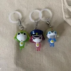 ケロロ軍曹　めじるしアクセサリー　ケロロちびギロちびゼロ