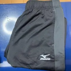 Mizuno 黒 サイドストライプ パンツ M-66