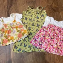 130 女の子　トップスセット