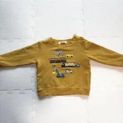 familiar 乗り物　トレーナー 90cm