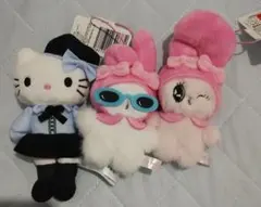 ハローキティ マスコット 3体セット