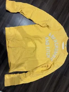Abercrombie & Fitch イエロー長袖カットソー L