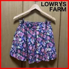LOWRYS FARM /ローリーズファーム花柄フレアスカート
