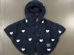 gelato pique ベビーポンチョ 70