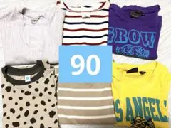 Tシャツ 90cm 半袖　まとめ売りのサムネイル