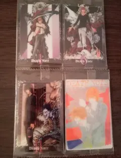 デスノート　ウエハース　4枚セット