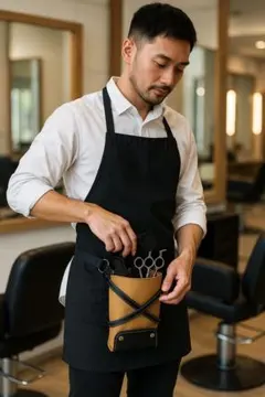 【送料無料】 ヘアスタイリスト専用 はさみクリップバッグ サロンワーク