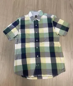 TAKEO KIKUCHI 半袖チェックシャツ