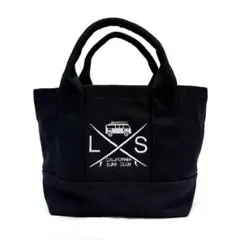 サーフブランド☆LUSSO SURF ミニトートバッグ　ブラック　ロンハーマン