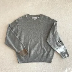 ANYA HINDMARCH × UNIQLO ユニクロ　ニット　グレー　M