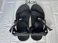 THE NORTH FACE ブラック スポーツ サンダル 24cm