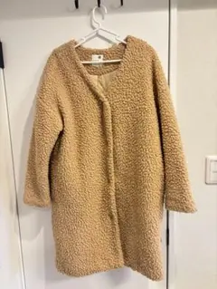 earth music&ecology ベージュ ロングコート