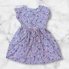 ピンク　花柄 半袖ワンピース　H&M 130 7-8歳
