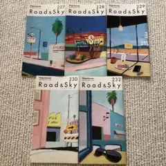 浜田省吾　Road & Sky 会報　5冊セット
