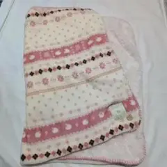 ブランケット ピンク