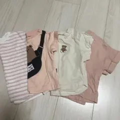 petit main 西松屋　半袖シャツ4枚80センチ