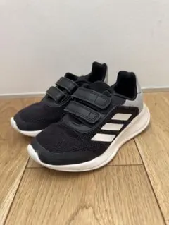 【17cm】adidas キッズスニーカー ブラック