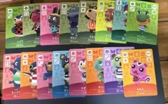 どうぶつの森　amiiboカード ペンタ　ももこ　etc 16枚セット