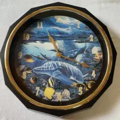 【ジャンク品】クリスチャンラッセン　掛け時計　クロック