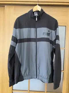 PUMA ピステ・ウィンドブレーカー Lサイズ グレー/ブラック