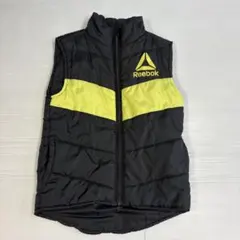 Reebok 黒/黄 ダウンベスト サイズ5