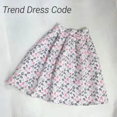 TrendDressCode フラワージャガードスカート　フレアのサムネイル