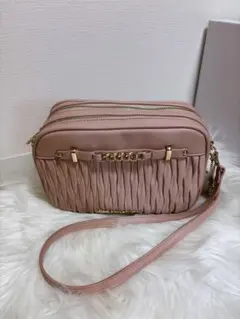 チャーム付JILLbyJILLSTUARTジルスチュアート パフィーポシェット