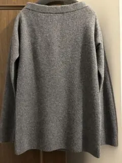 R-ISM カミシヤ混グレー ニット 長袖