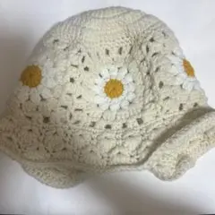 花柄バケットハット
