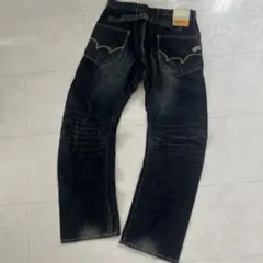 00s EDWIN XVS fade black denim swag y2k - メルカリ