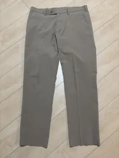 ユニクロ　メンズ感動パンツ ベージュ ウエスト88cm レングス76cm