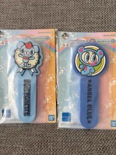 ナルミヤ 一番くじ G賞 ラバータイ　エンジェルブルー　ポンポネット