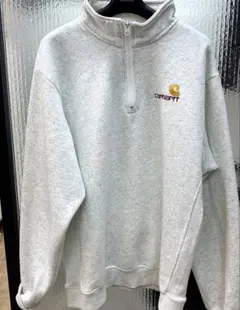 Carhartt カーハート ハーフジップ スウェット グレー A152088