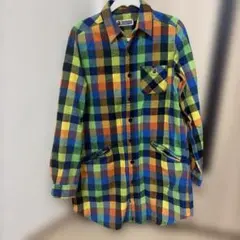 【A BATHING APE】チェック柄シャツのサムネイル