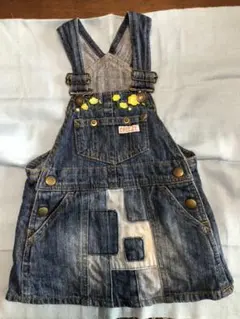 デニム ジャンパースカート サロペット