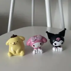 サンリオキャラクター おすわりインテリアミニフィギュア　セット