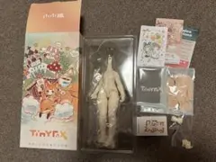 tinyfox ボディと色移り防止服とハンドパーツセット　新ボディ　白巧肌