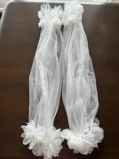 ウエディング　パフスリーブ　付け袖