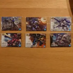 ガンプラパッケージアートグミ3 オルフェンズ関連6枚セット