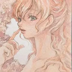 手描きイラスト オリジナルイラスト ファンタジー 原画 水彩イラスト