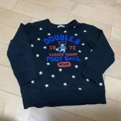 ミキハウス ダブルビー サッカー トレーナー 120