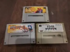 ジャンク品 スーパーファミコン ソフト 3本セット - メルカリ