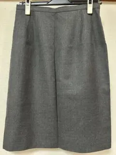 Christian Dior グレー タイトスカート ひざ丈