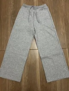 【新品】スウェットストレートパンツ　03GRAY M ユニクロC