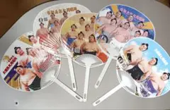 大相撲ファンクラブ限定ミニうちわ5本セット