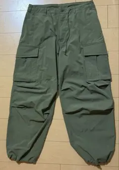 beams カーゴパンツ オリーブグリーン 4ポケット