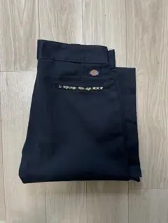 90s00s スタッズカスタム dickies874 チノパン w34 ネイビー